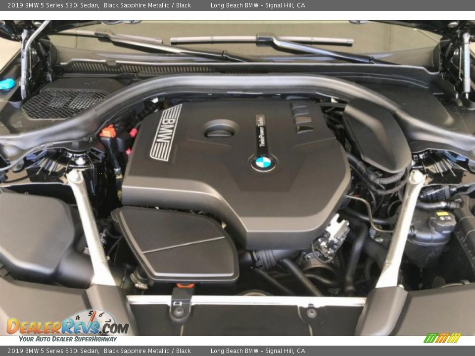 2019 BMW 5 Series 530i Sedan Black Sapphire Metallic / Black Photo #9