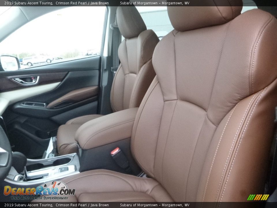 2019 Subaru Ascent Touring Crimson Red Pearl / Java Brown Photo #15