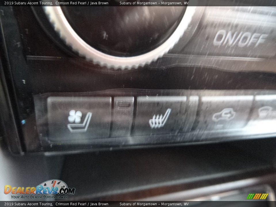 2019 Subaru Ascent Touring Crimson Red Pearl / Java Brown Photo #20