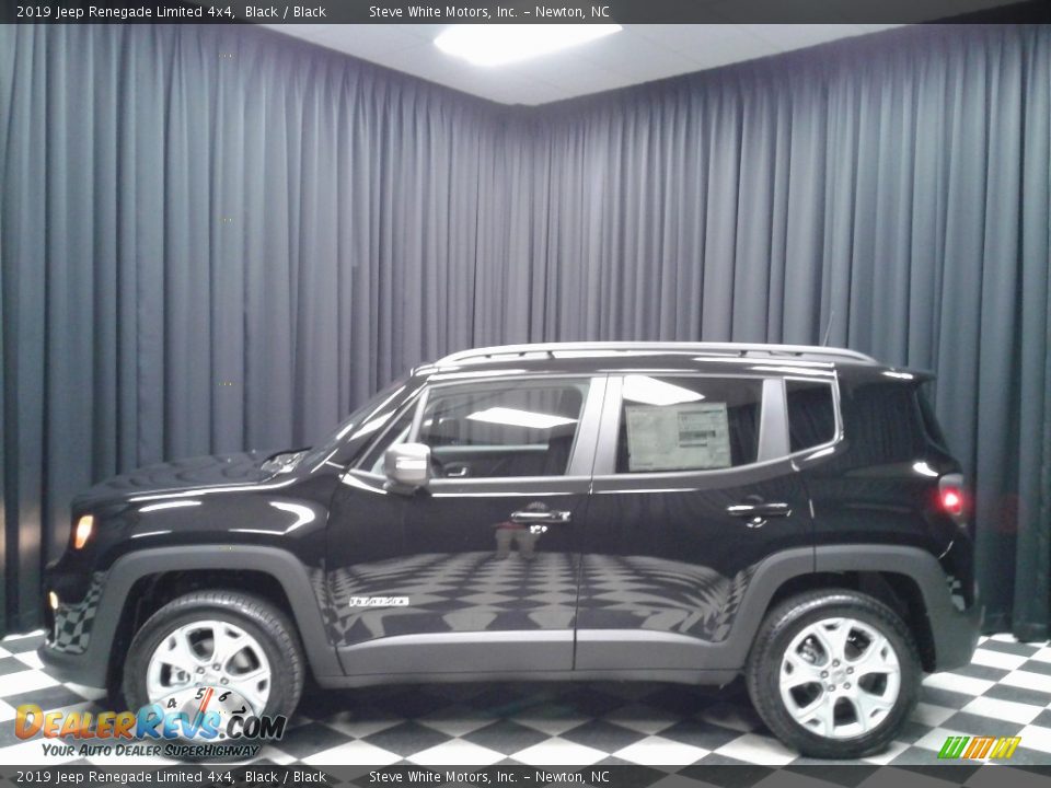 2019 Jeep Renegade Limited 4x4 Black / Black Photo #1
