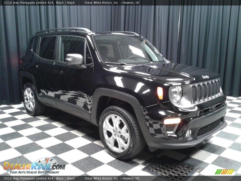 2019 Jeep Renegade Limited 4x4 Black / Black Photo #4