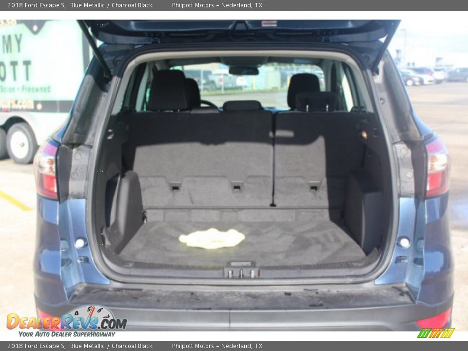 2018 Ford Escape S Blue Metallic / Charcoal Black Photo #22