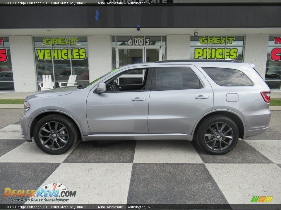 2018 Dodge Durango GT Billet Metallic / Black Photo #1