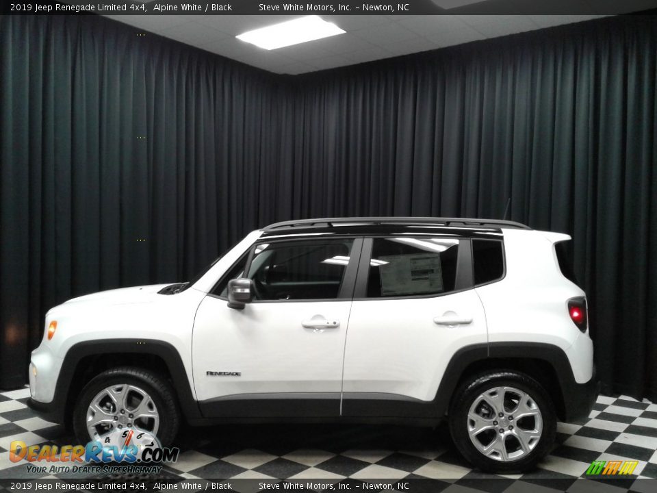 2019 Jeep Renegade Limited 4x4 Alpine White / Black Photo #1
