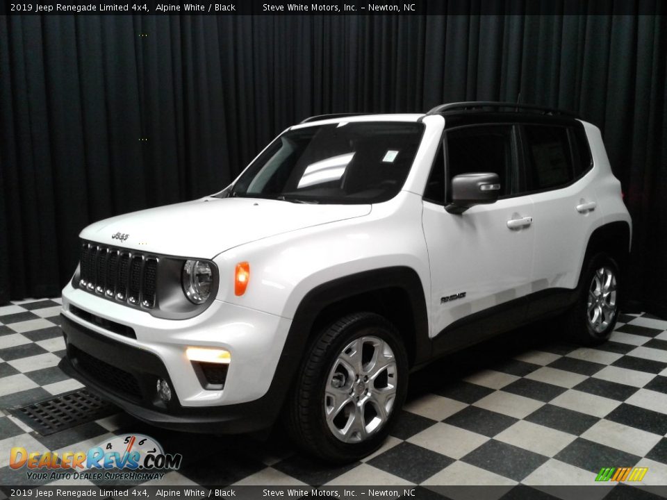 2019 Jeep Renegade Limited 4x4 Alpine White / Black Photo #2