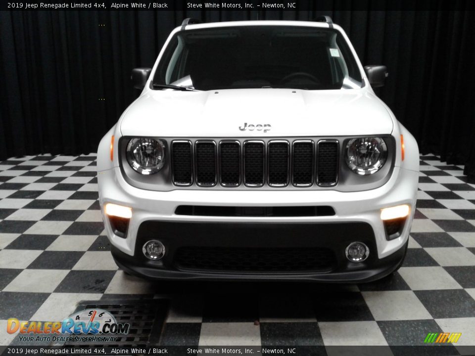 2019 Jeep Renegade Limited 4x4 Alpine White / Black Photo #3