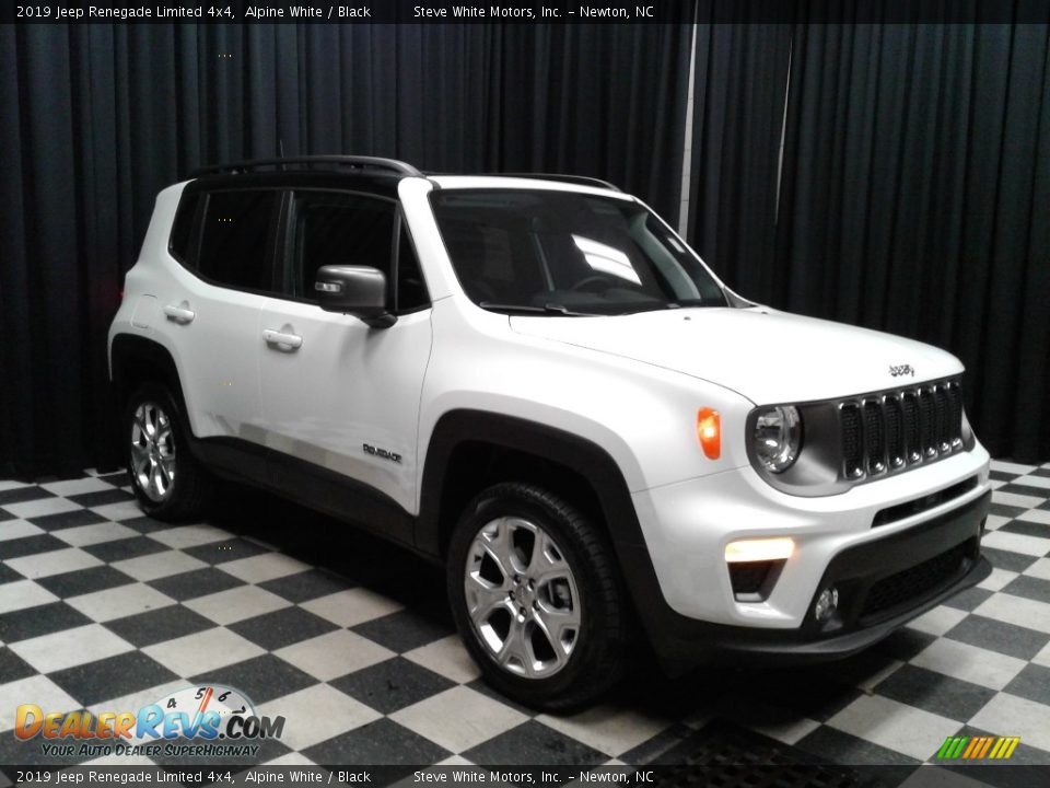 2019 Jeep Renegade Limited 4x4 Alpine White / Black Photo #4