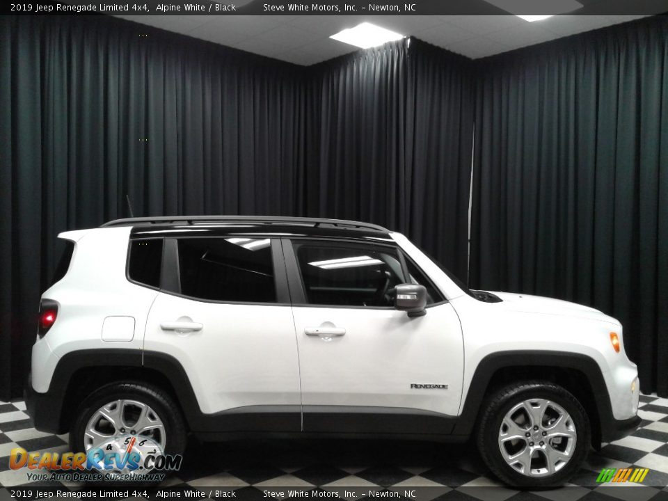 2019 Jeep Renegade Limited 4x4 Alpine White / Black Photo #5