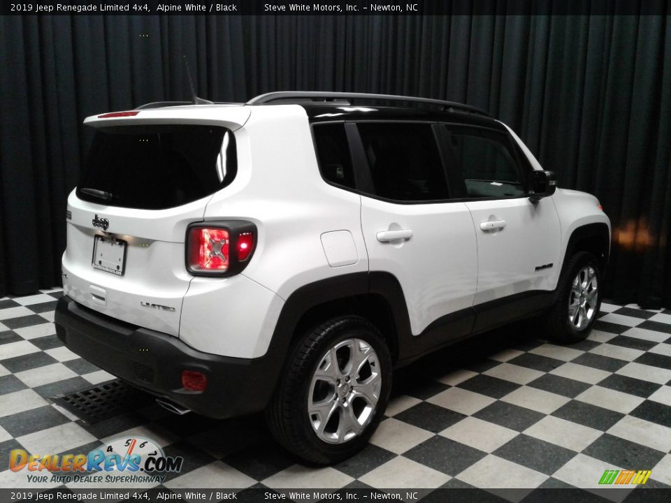 2019 Jeep Renegade Limited 4x4 Alpine White / Black Photo #6