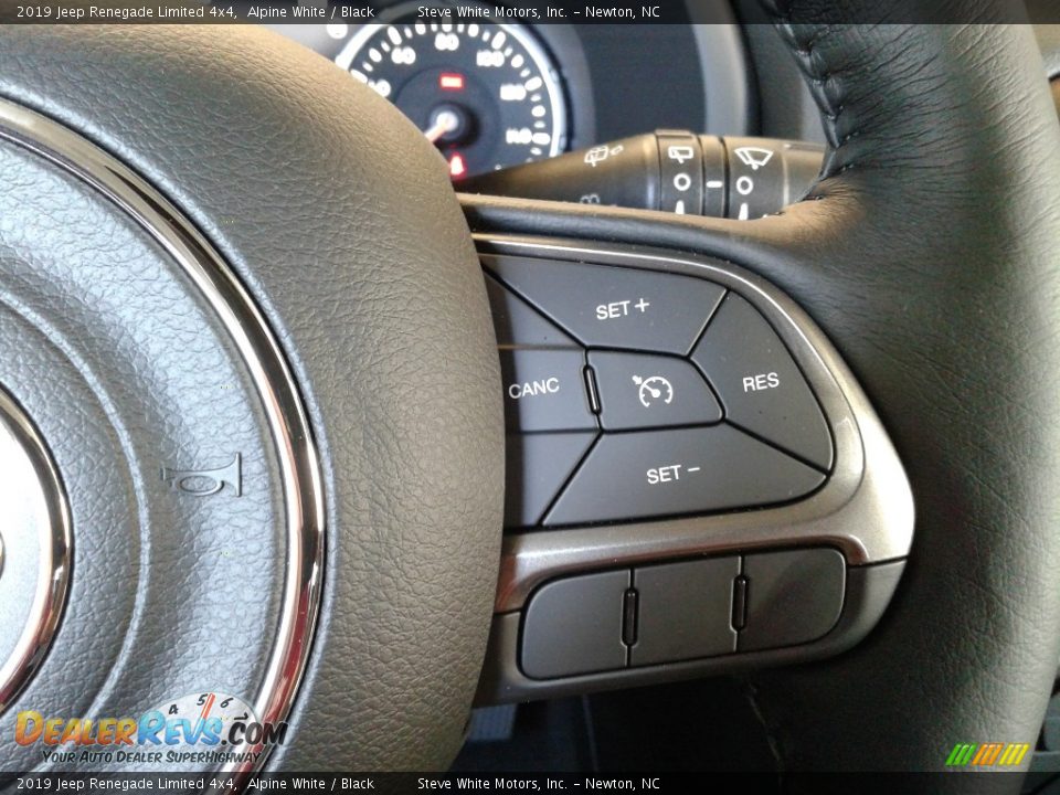 2019 Jeep Renegade Limited 4x4 Alpine White / Black Photo #17