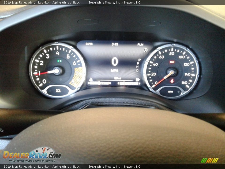 2019 Jeep Renegade Limited 4x4 Alpine White / Black Photo #18