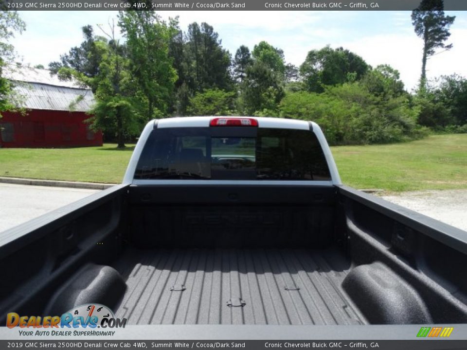 2019 GMC Sierra 2500HD Denali Crew Cab 4WD Summit White / Cocoa/Dark Sand Photo #8