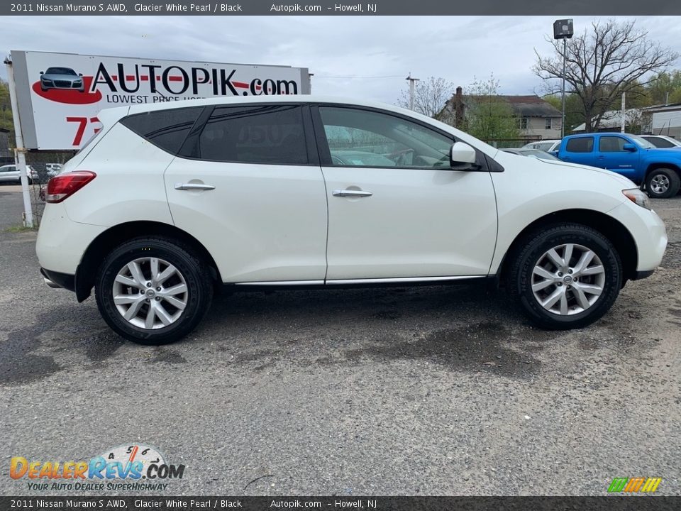 2011 Nissan Murano S AWD Glacier White Pearl / Black Photo #2