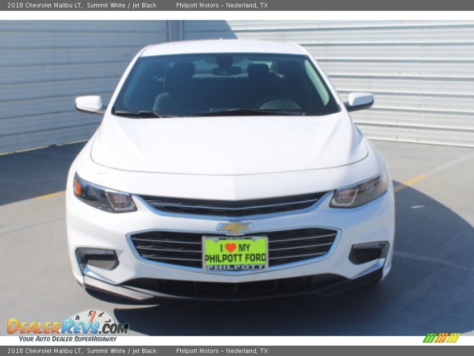 2018 Chevrolet Malibu LT Summit White / Jet Black Photo #3