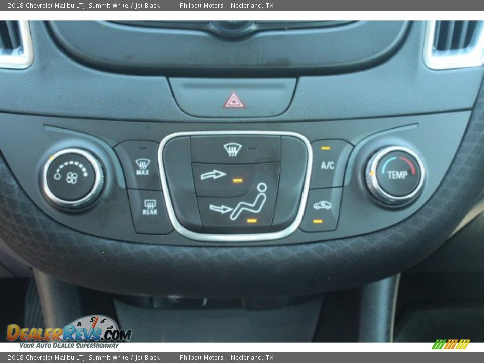 2018 Chevrolet Malibu LT Summit White / Jet Black Photo #12