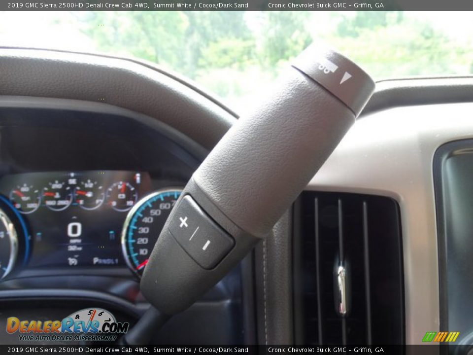 2019 GMC Sierra 2500HD Denali Crew Cab 4WD Summit White / Cocoa/Dark Sand Photo #23