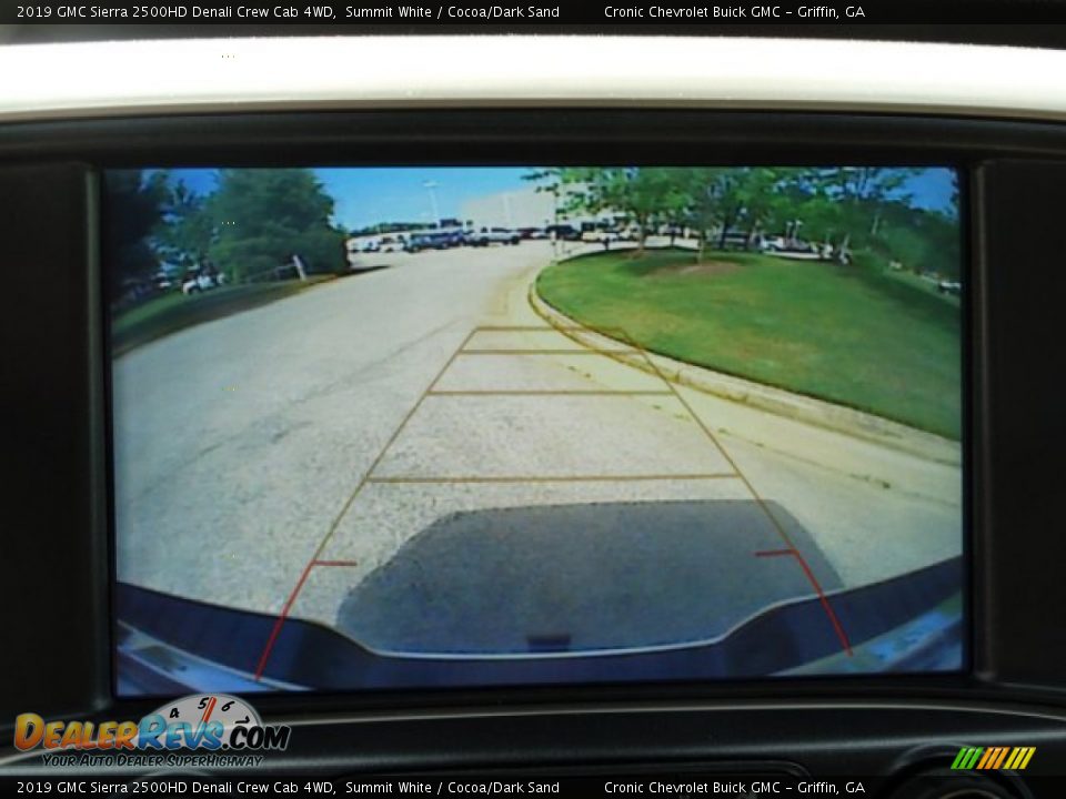 2019 GMC Sierra 2500HD Denali Crew Cab 4WD Summit White / Cocoa/Dark Sand Photo #25