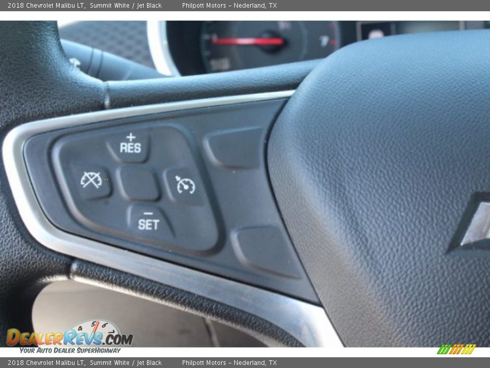 2018 Chevrolet Malibu LT Summit White / Jet Black Photo #15