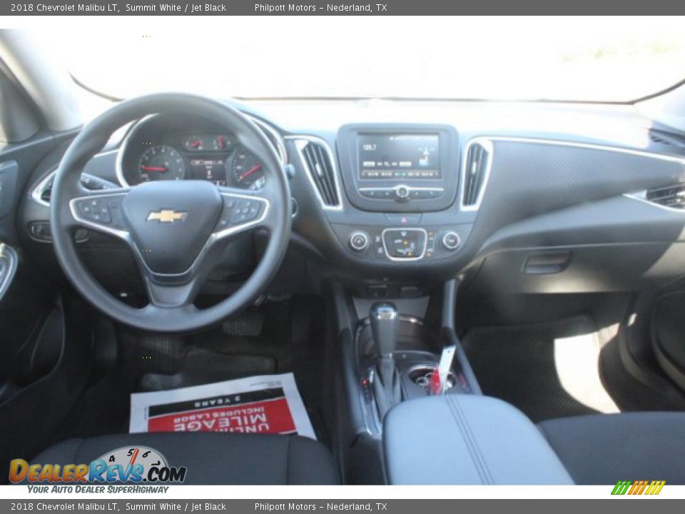 2018 Chevrolet Malibu LT Summit White / Jet Black Photo #19