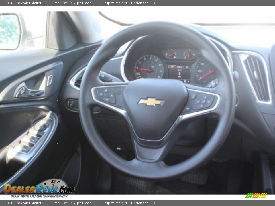 2018 Chevrolet Malibu LT Summit White / Jet Black Photo #20