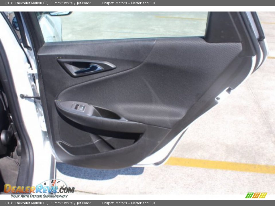 2018 Chevrolet Malibu LT Summit White / Jet Black Photo #22