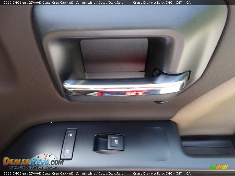 2019 GMC Sierra 2500HD Denali Crew Cab 4WD Summit White / Cocoa/Dark Sand Photo #30