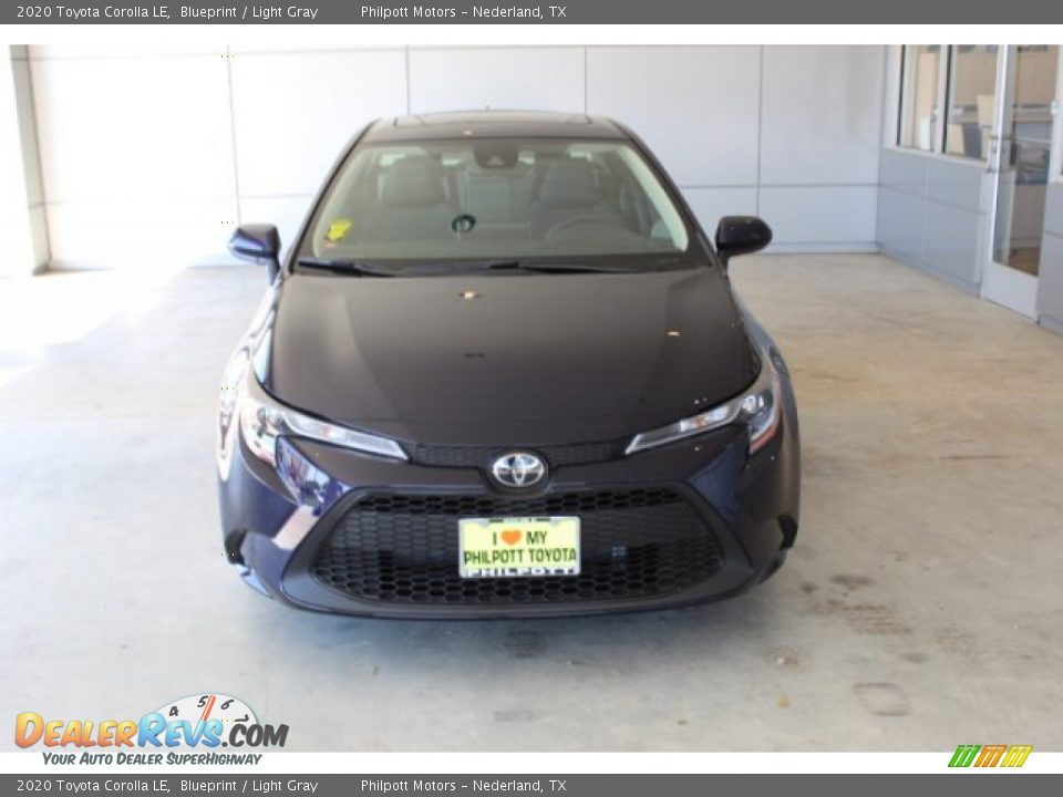 2020 Toyota Corolla LE Blueprint / Light Gray Photo #3