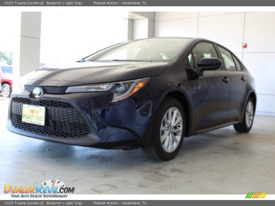 2020 Toyota Corolla LE Blueprint / Light Gray Photo #4