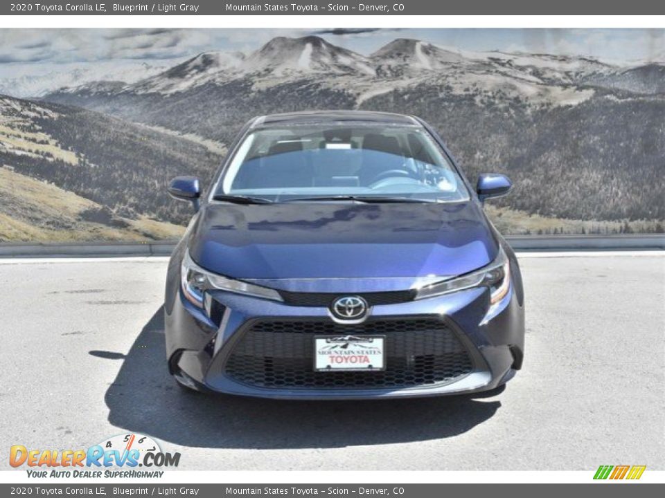 2020 Toyota Corolla LE Blueprint / Light Gray Photo #2