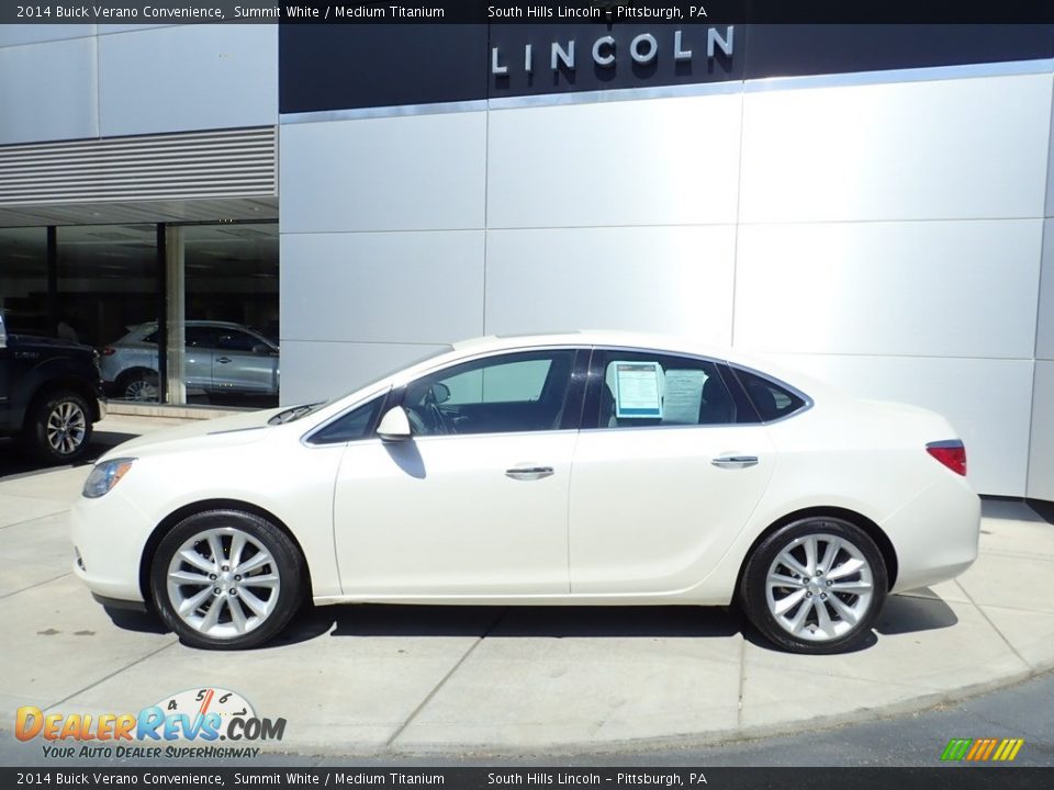 2014 Buick Verano Convenience Summit White / Medium Titanium Photo #2
