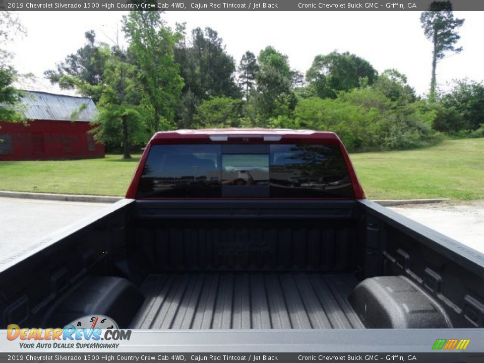 2019 Chevrolet Silverado 1500 High Country Crew Cab 4WD Cajun Red Tintcoat / Jet Black Photo #10
