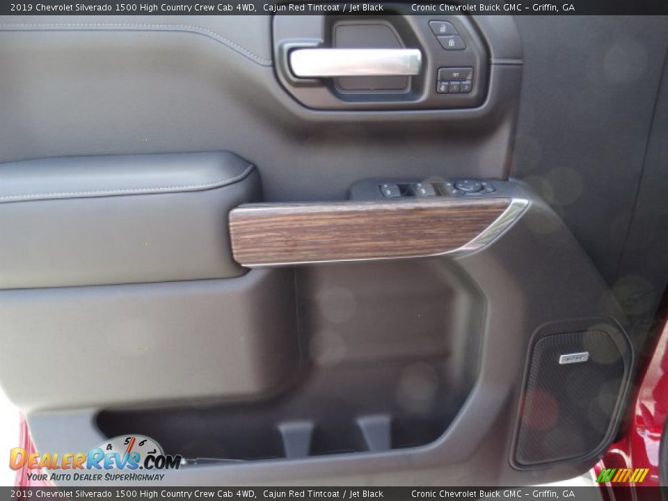 Door Panel of 2019 Chevrolet Silverado 1500 High Country Crew Cab 4WD Photo #15