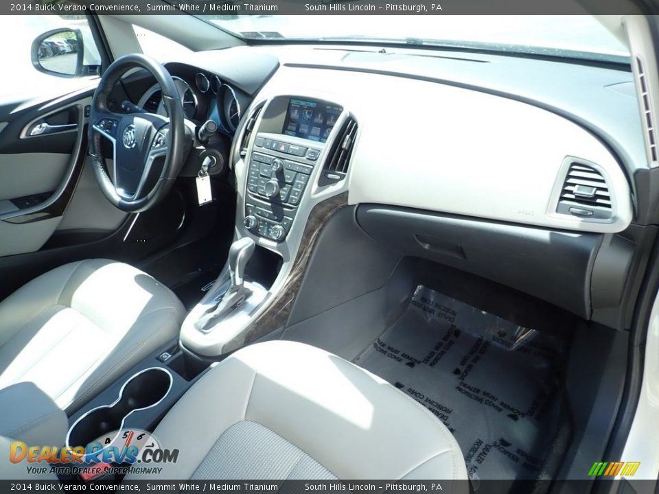 2014 Buick Verano Convenience Summit White / Medium Titanium Photo #11
