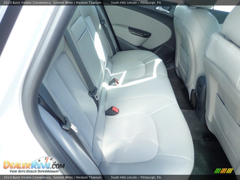 2014 Buick Verano Convenience Summit White / Medium Titanium Photo #13