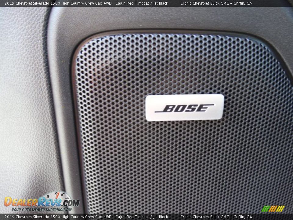 2019 Chevrolet Silverado 1500 High Country Crew Cab 4WD Cajun Red Tintcoat / Jet Black Photo #17