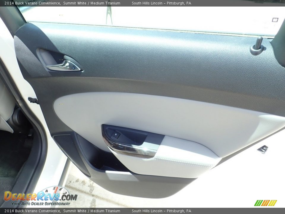 2014 Buick Verano Convenience Summit White / Medium Titanium Photo #14