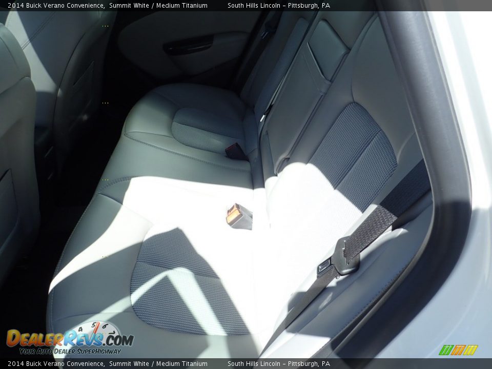 2014 Buick Verano Convenience Summit White / Medium Titanium Photo #16