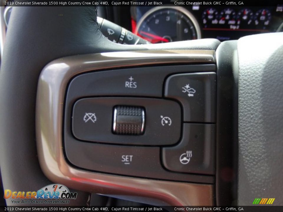 2019 Chevrolet Silverado 1500 High Country Crew Cab 4WD Steering Wheel Photo #20