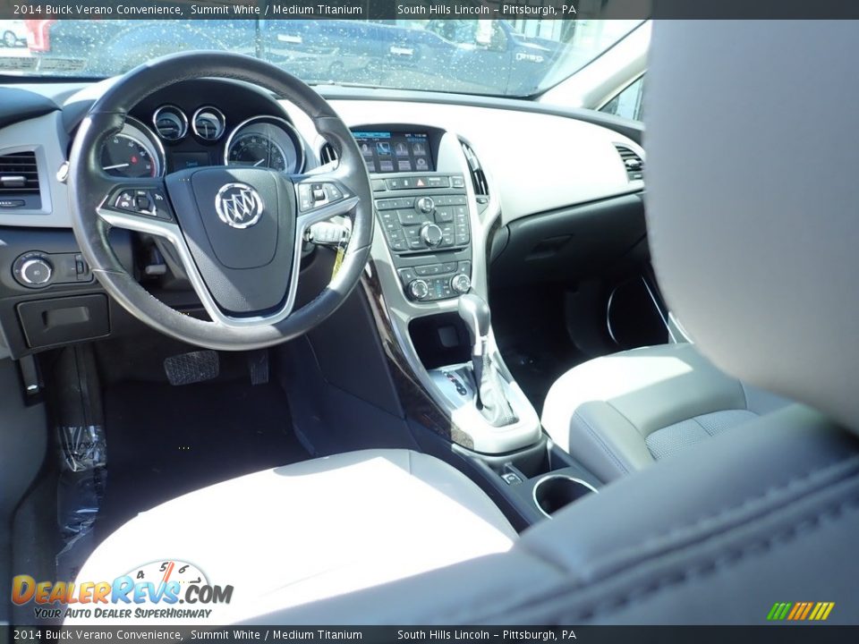 2014 Buick Verano Convenience Summit White / Medium Titanium Photo #17