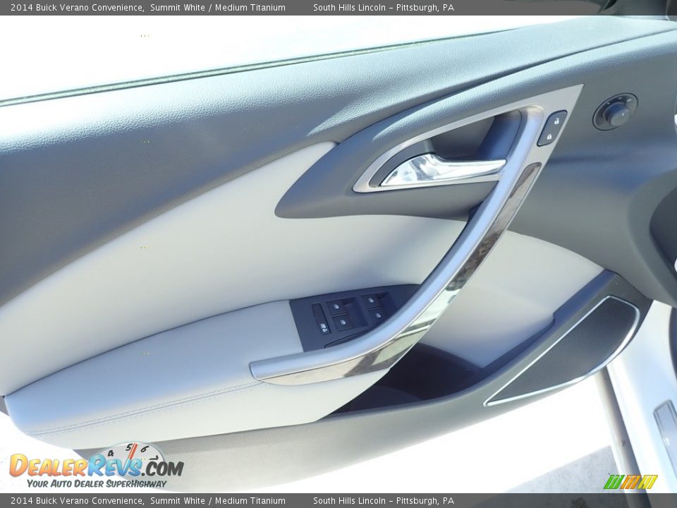 2014 Buick Verano Convenience Summit White / Medium Titanium Photo #19
