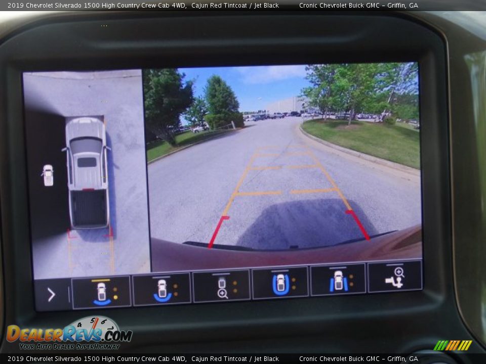 2019 Chevrolet Silverado 1500 High Country Crew Cab 4WD Cajun Red Tintcoat / Jet Black Photo #25