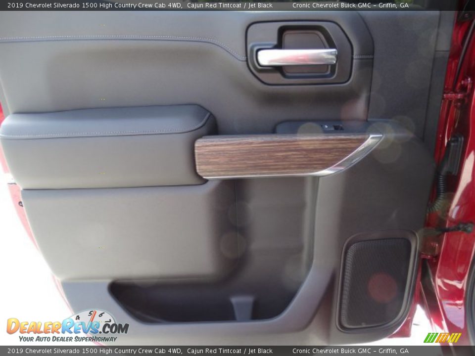 2019 Chevrolet Silverado 1500 High Country Crew Cab 4WD Cajun Red Tintcoat / Jet Black Photo #28