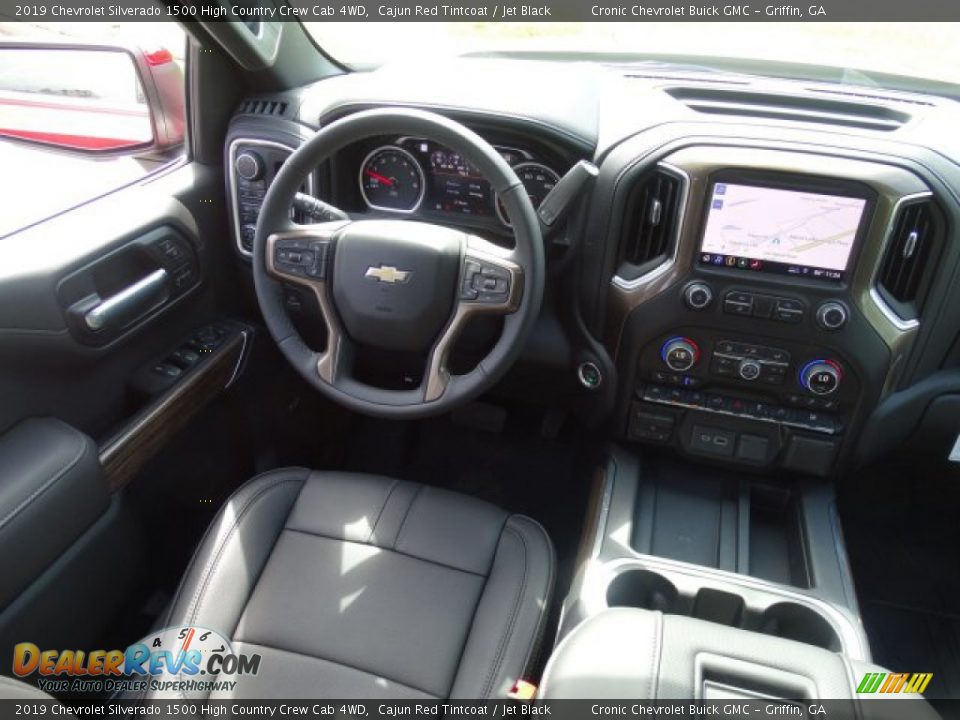 2019 Chevrolet Silverado 1500 High Country Crew Cab 4WD Cajun Red Tintcoat / Jet Black Photo #31