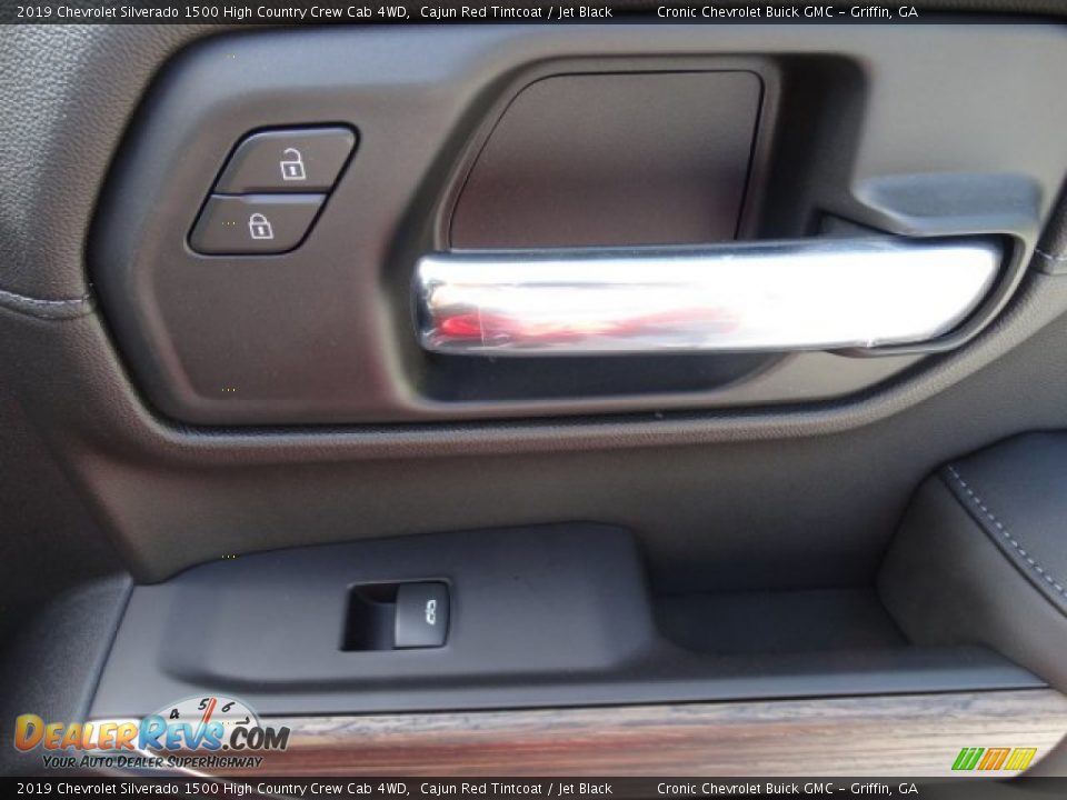 2019 Chevrolet Silverado 1500 High Country Crew Cab 4WD Cajun Red Tintcoat / Jet Black Photo #32