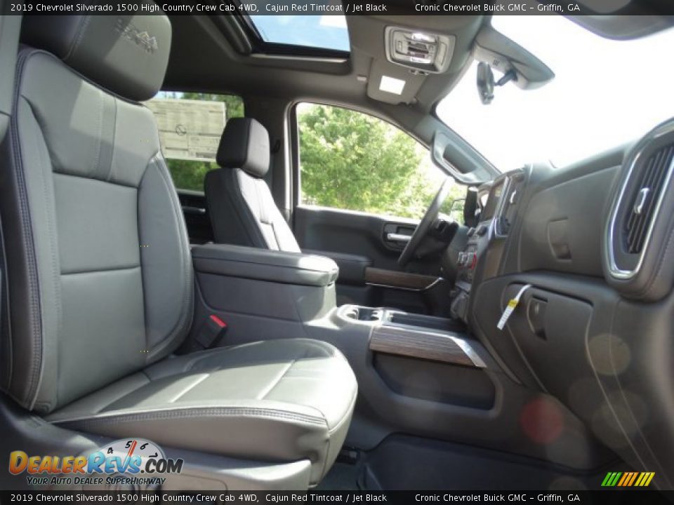 2019 Chevrolet Silverado 1500 High Country Crew Cab 4WD Cajun Red Tintcoat / Jet Black Photo #33