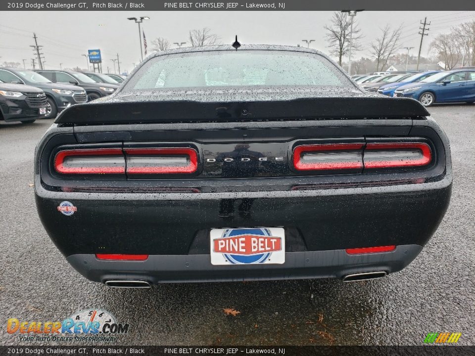 2019 Dodge Challenger GT Pitch Black / Black Photo #5