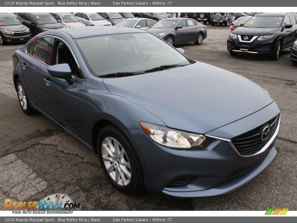 2016 Mazda Mazda6 Sport Blue Reflex Mica / Black Photo #3