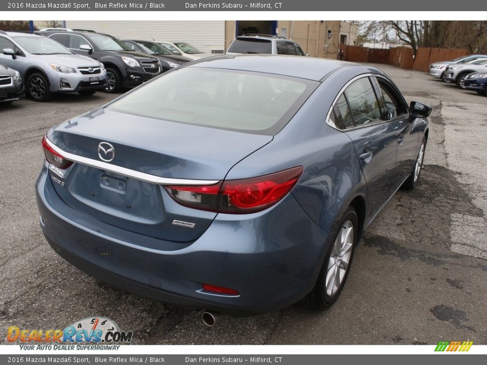 2016 Mazda Mazda6 Sport Blue Reflex Mica / Black Photo #5