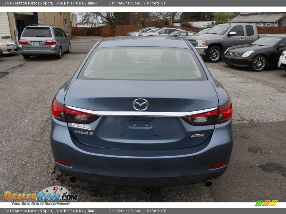 2016 Mazda Mazda6 Sport Blue Reflex Mica / Black Photo #6