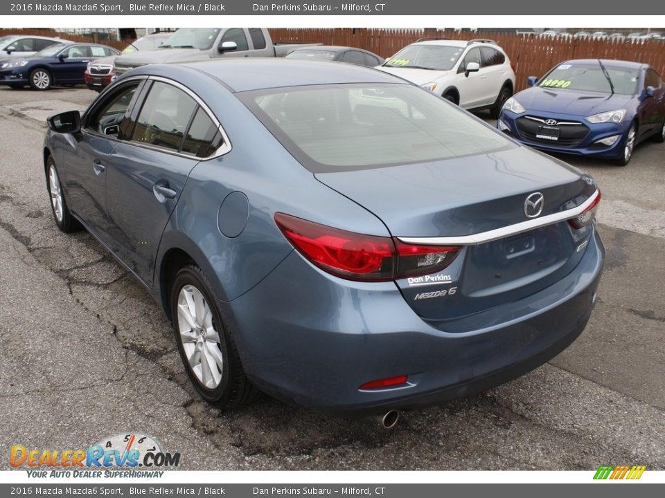 2016 Mazda Mazda6 Sport Blue Reflex Mica / Black Photo #7